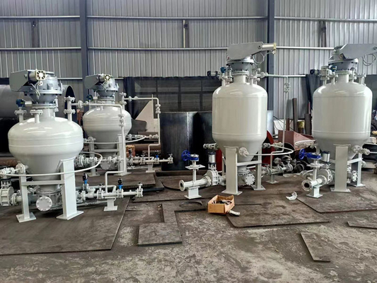 সিমেন্ট হপারের জন্য 300t/H ঘন ফেজ বায়ুসংক্রান্ত পাউডার কনভেয়িং সিস্টেম পাম্প