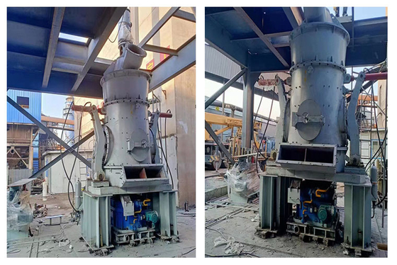 মাইক্রো পাউডার রোলার উল্লম্ব গ্রাফাইট Bentonite নাকাল মিল সরঞ্জাম