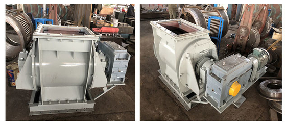 উল্লম্ব মিল 4kW 960r/মিনিটের জন্য প্রতিরোধী VRM রোটারি এয়ারলক ফিডার পরিধান করুন
