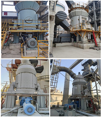 PLC মোটর শক্তি দক্ষ স্ল্যাগ নাকাল মিল উল্লম্ব